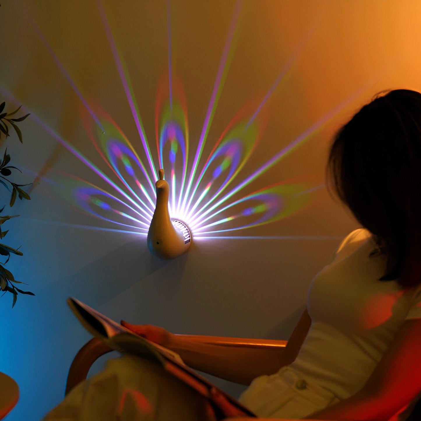 Luma Peacock LED Wall Lamp