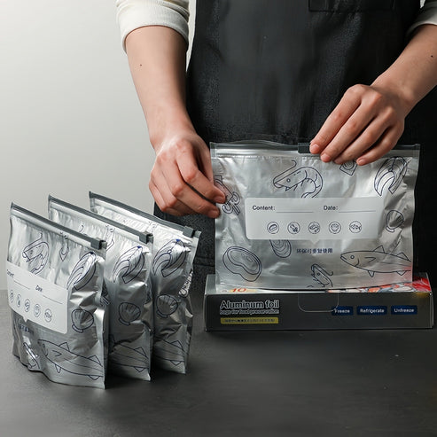Aluminum Foil Food Storage Bags |🔥Flat 50% Savings🔥